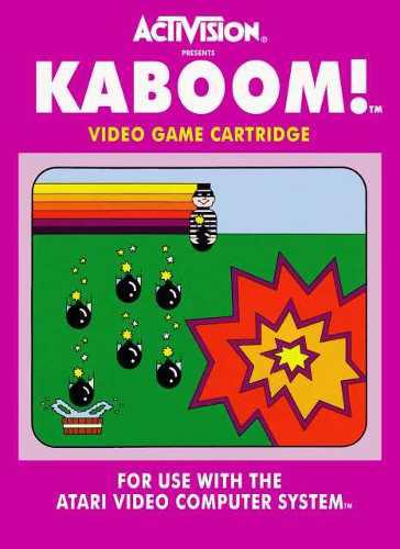 Juego Kaboom Original Consola Atari 2600 Palermo Zona Norte