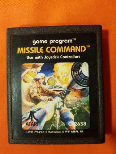 Juego Missile Command Con Manual Atari -local A La Calle