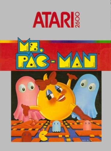 Juego Ms. Pacman Pac-man Original Para La Consola Atari 2600