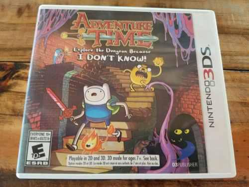 Juego Nintendo 3ds Adventure Time Explore The Dungeon