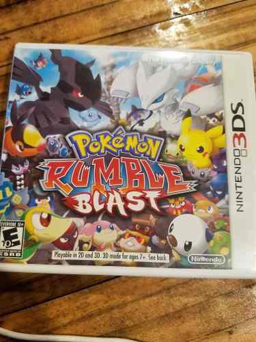 Juego Nintendo 3ds Pokemon Rumble Blast