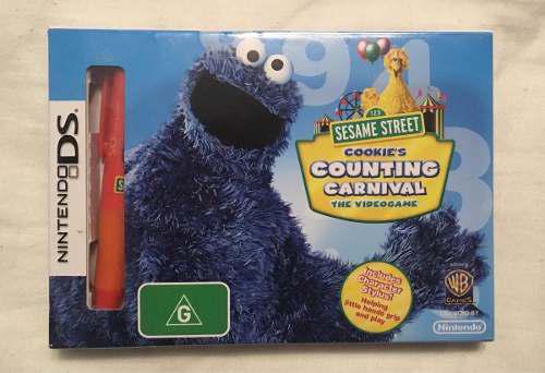 Juego Nintendo Ds Counting Carnival Manual Y Caja Con Lápiz