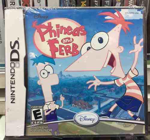 Juego Nintendo Ds Phineas And Ferb Nuevo Sellado Original
