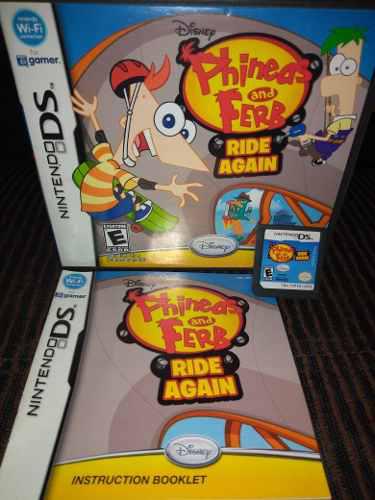 Juego Nintendo Ds - Phineas Y Ferb Ride Again