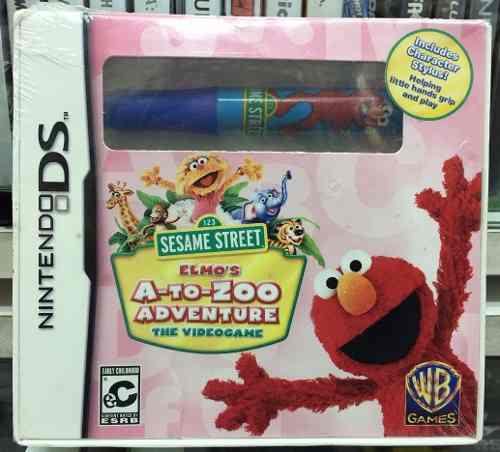 Juego Nintendo Ds Plaza Sesamo Elmo Nuevo Sellado Original