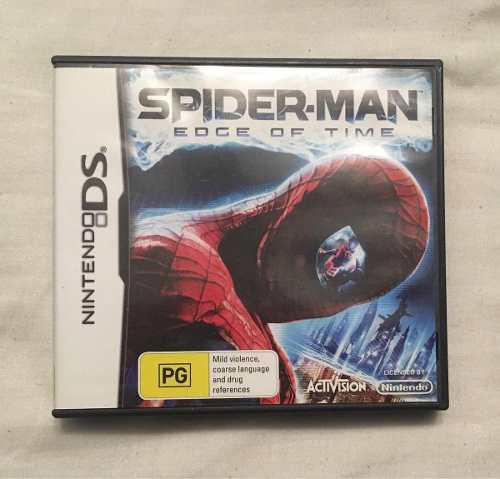 Juego Nintendo Ds Spiderman Edge Of Time Manual Y Caja