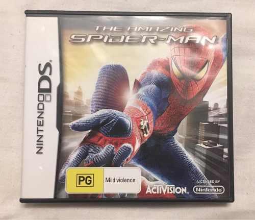Juego Nintendo Ds The Amazing Spiderman Manual Y Caja