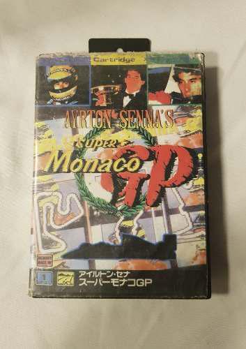 Juego Super Monaco Gp Sega Con Caja Japon /local A La Calle