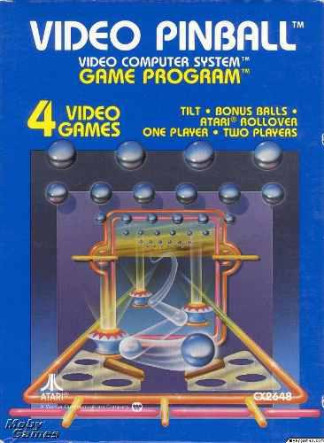 Juego Video Pinball Origi Consola Atari 2600 Palermo Z Norte