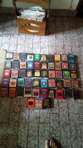 Juegos Atari Lote De 53 Cartuchos