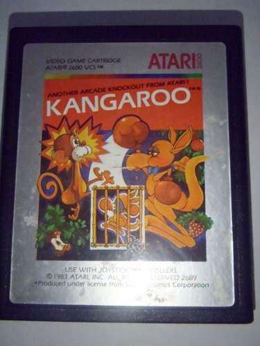 Kangaroo Juego Atari 2600 Rarity 2 Funcionando
