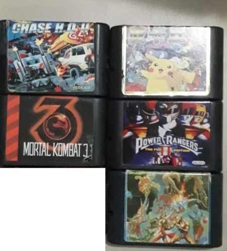 Lote 5 Juegos Sega Genesis