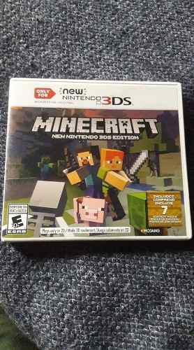 Minecraft Nintendo 3ds En Caja
