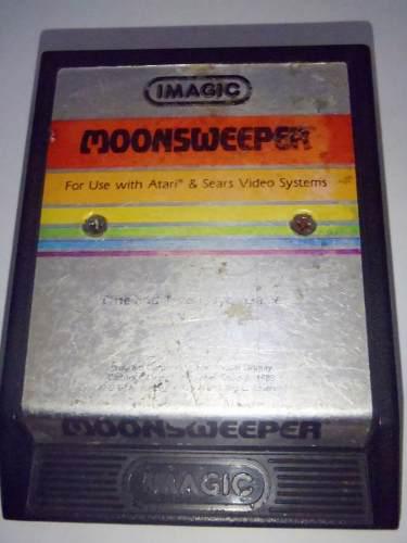 Moonsweeper Juego Para Atari 2600 Rarity 4 Funcionando