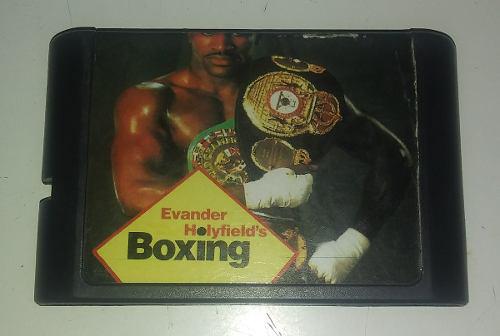 Real Deal Boxing Evander Hollyfield - Juego De Sega