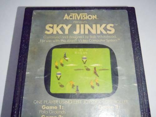 Sky Jinks Juego Atari 2600 Rarity 2 Funcionando