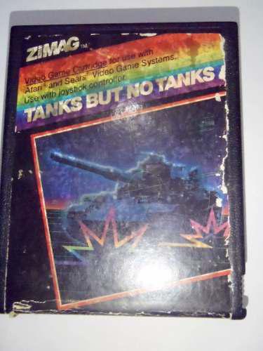 Tanks No Tanks Juego Atari 2600 Rarity 5! Epoca Sinclair Msx