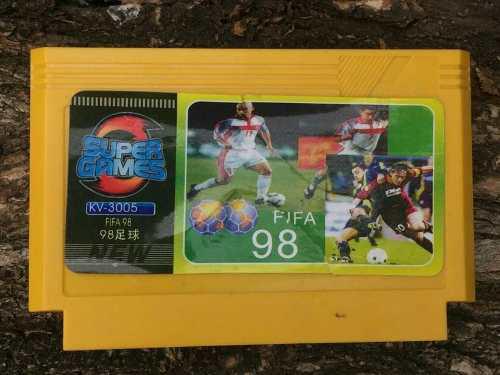 Video Juego Family Game Famicom Cassette Cartucho Fifa 98