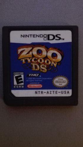 Zoo Tycon Juego Nintendo Ds
