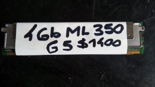 4gb Kit (4x1gb) Ecc Server Hp G5: Ml350 Ml370 Dl380