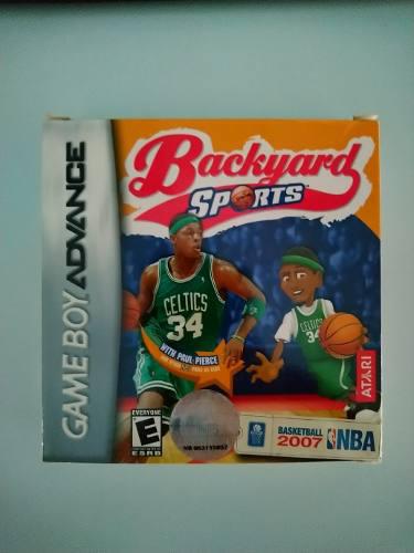 Backyard Sports Basketball Juego Original Gameboy Advance