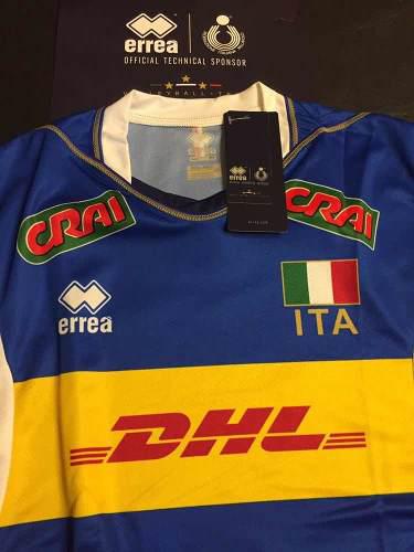 Camiseta Selección Italiana De Voley Oficial Masculina