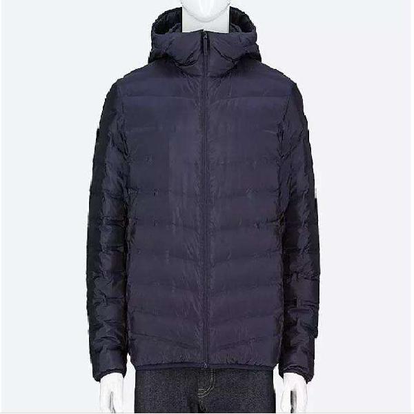 Campera PARKA UNIQLO TALLE L Azul Marino ORIGINAL USA