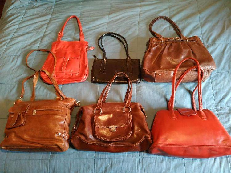 Carteras de Cuero Cuero