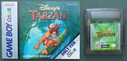 Disneys Tarzan - Original Game Boy Color Manual - Rat5
