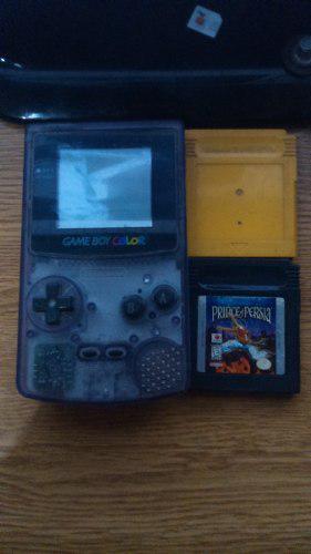 Game Boy Color + Pokemon Yellow+prince Of Persia