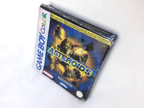 Juego Asteroids Original Completo Caja Nintendo Game Boy