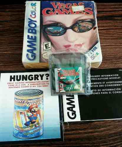 Juego Gameboy Color Vegas Games Original En Caja