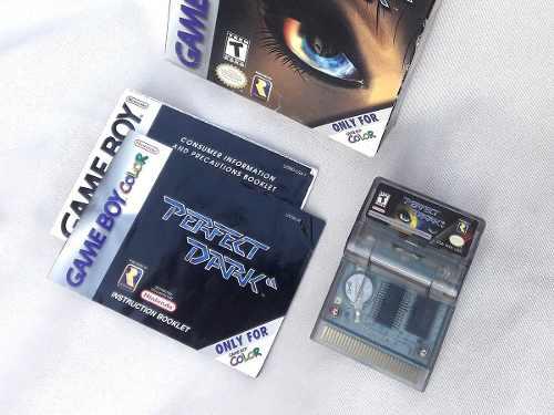 Juego Perfect Dark Original Completo Caja Nintendo Game Boy