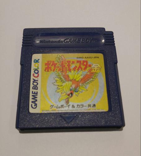 Juego Pokemon Gold -oro- Game Boy Color Importado Japon !!