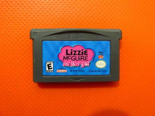 Lizzie Mcguire On The Go! Game Boy Advance