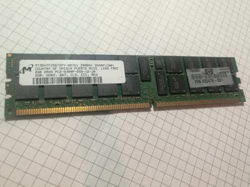 Memoria Ddr2 2gb Pc2 5300p Micron