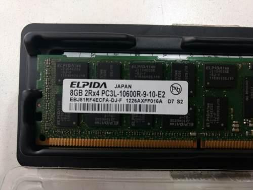 Memoria Ram Servidor 8gb 2rx4 Pc3l 10600r Ddr3