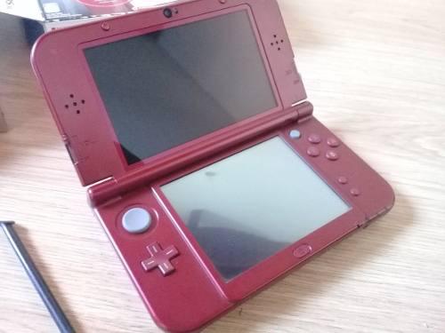 New Nintendo 3ds Xl Roja Sin Uso Impecable