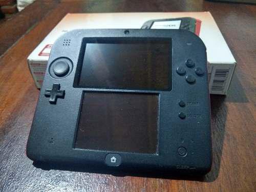 Nintendo 2ds - Caja Original + Cargador + Tarjetas Ar