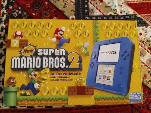 Nintendo 2ds Impecable, 3 Usos,con Juego De Mario Bros