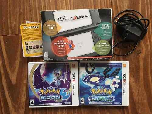 Nintendo 3ds Xl Con Juegos!