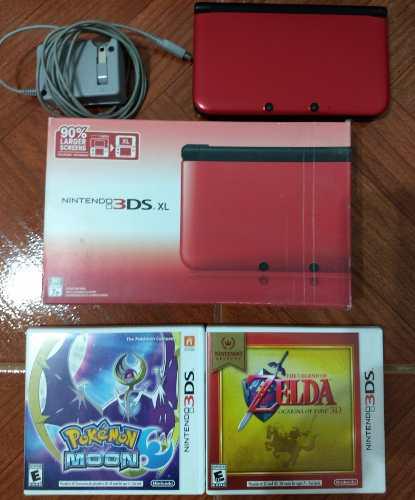 Nintendo 3ds Xl Red