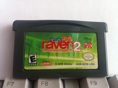 That's So Raven 2 Cartucho Juego Gameboy Advance Original