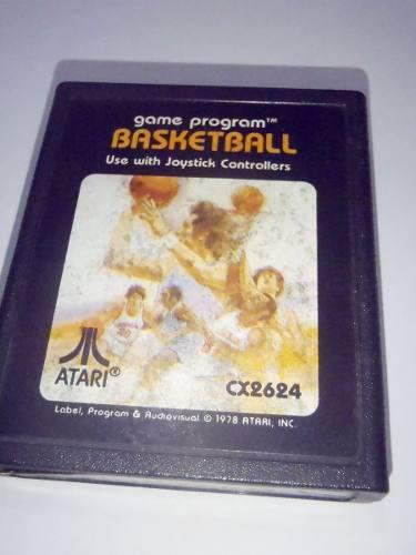 Basketball Juego Para Atari 2600 Rarity 2 Funcionando