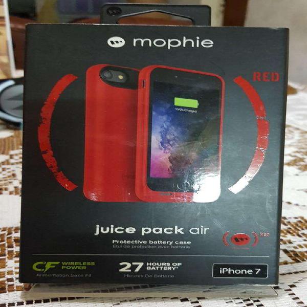 CARCASA BATERIA - MOPHIE EDITION RED IPHONE 7 - NUEVA