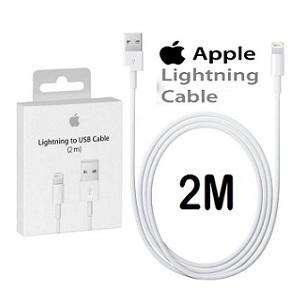 Cable Usb Lightning Original 2 Mtr Apple Ipad Iphone 5s 6 7
