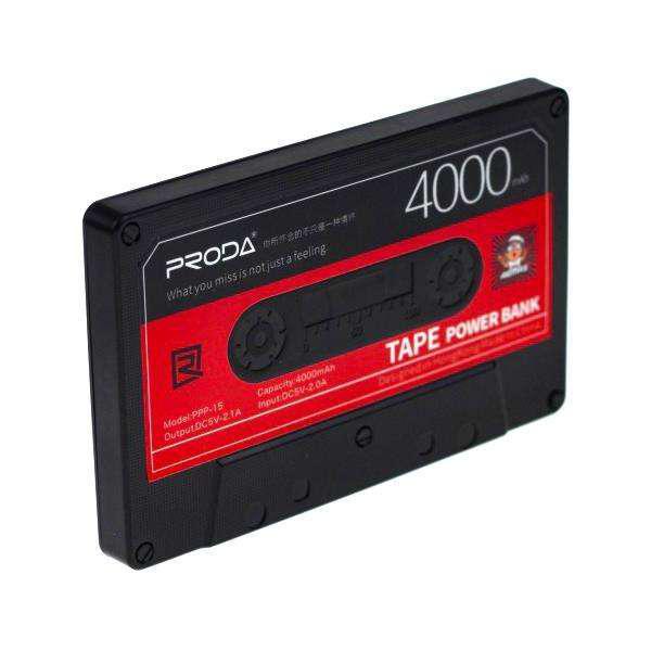 Cargador Portatil Power Bank Cassette 4000mah La Plata