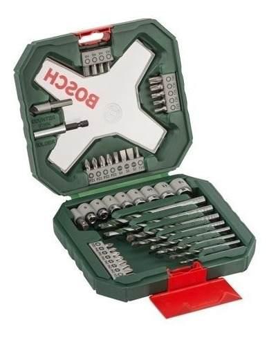 Set 44 Piezas X-line Bosch Kit Puntas Mechas Multiproposito