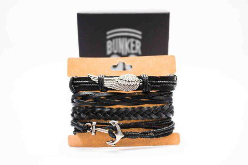 Bunker99 Pulsera Accesorio Set Varias 4 En1 Brazalete Soga