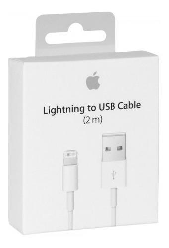 Cable Usb Lightning 2m Original Apple iPhone 5s 6 7 8 Datos